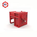 Projeto de alta velocidade vermelho da estrutura compacta de caixa de engrenagens TDSN65 para TSE Machine
