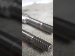 52 Elemento e eixo de parafuso da máquina montados e prontos para envio