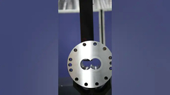 58 barril de extrusão de parafusos duplos #barril de parafusos #máquina de extrusão #twincrewextruder